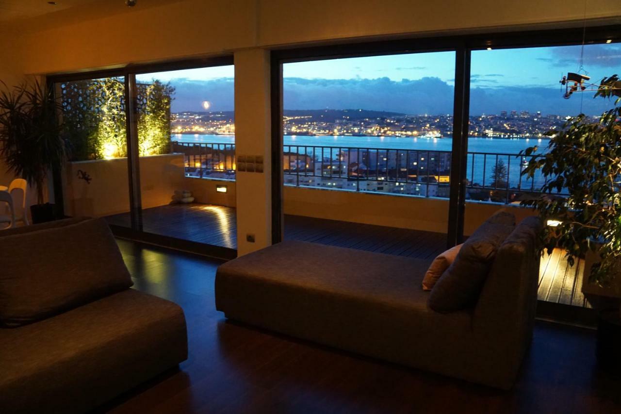 Penthouse Bellevue Apartment Almada Exterior foto